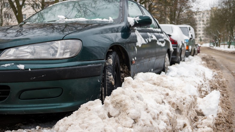 Zaparkowany samochód