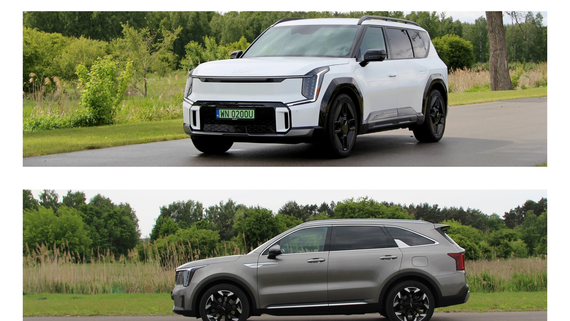 Kia EV9 i Kia Sorento 2.2 CRDi