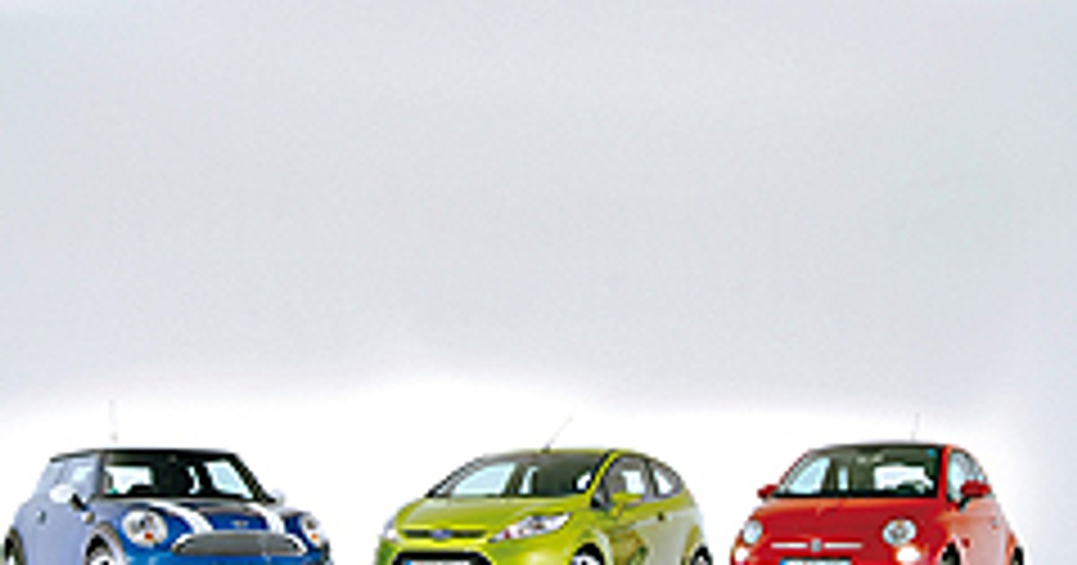 Nowy Ford Fiesta na tle konkurencji - porównanie z Fiatem 500 i Mini Cooperem