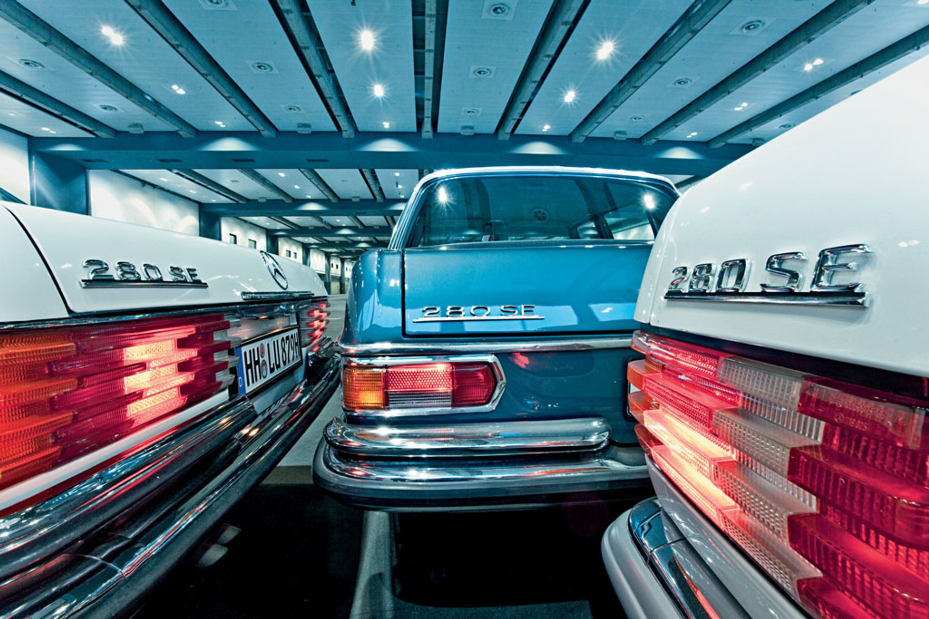 Początki luksusu - trzy generacje Mercedesa 280 SE