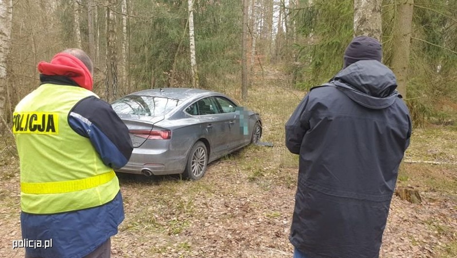 Policjanci odzyskali skradzione Audi