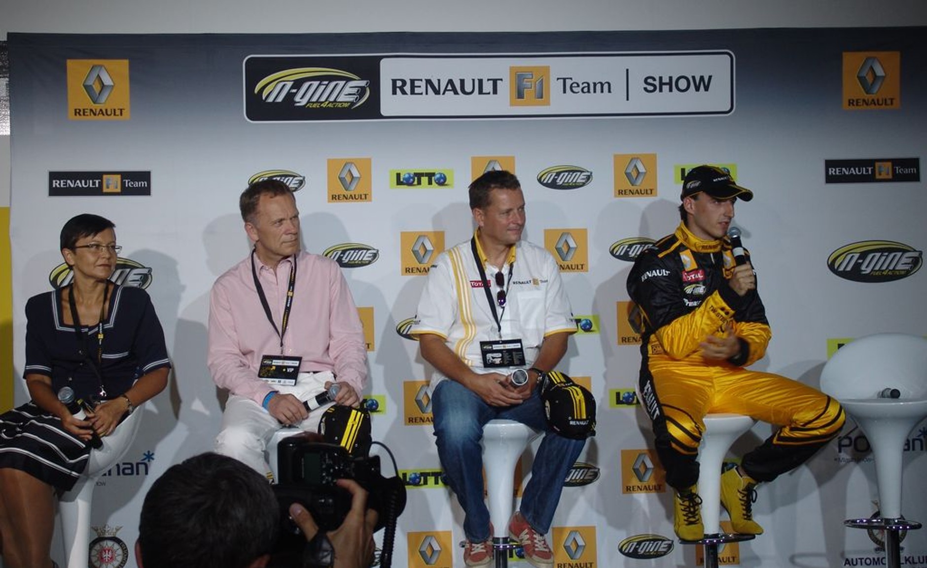 Kubica szalał na torze Poznań (galeria)