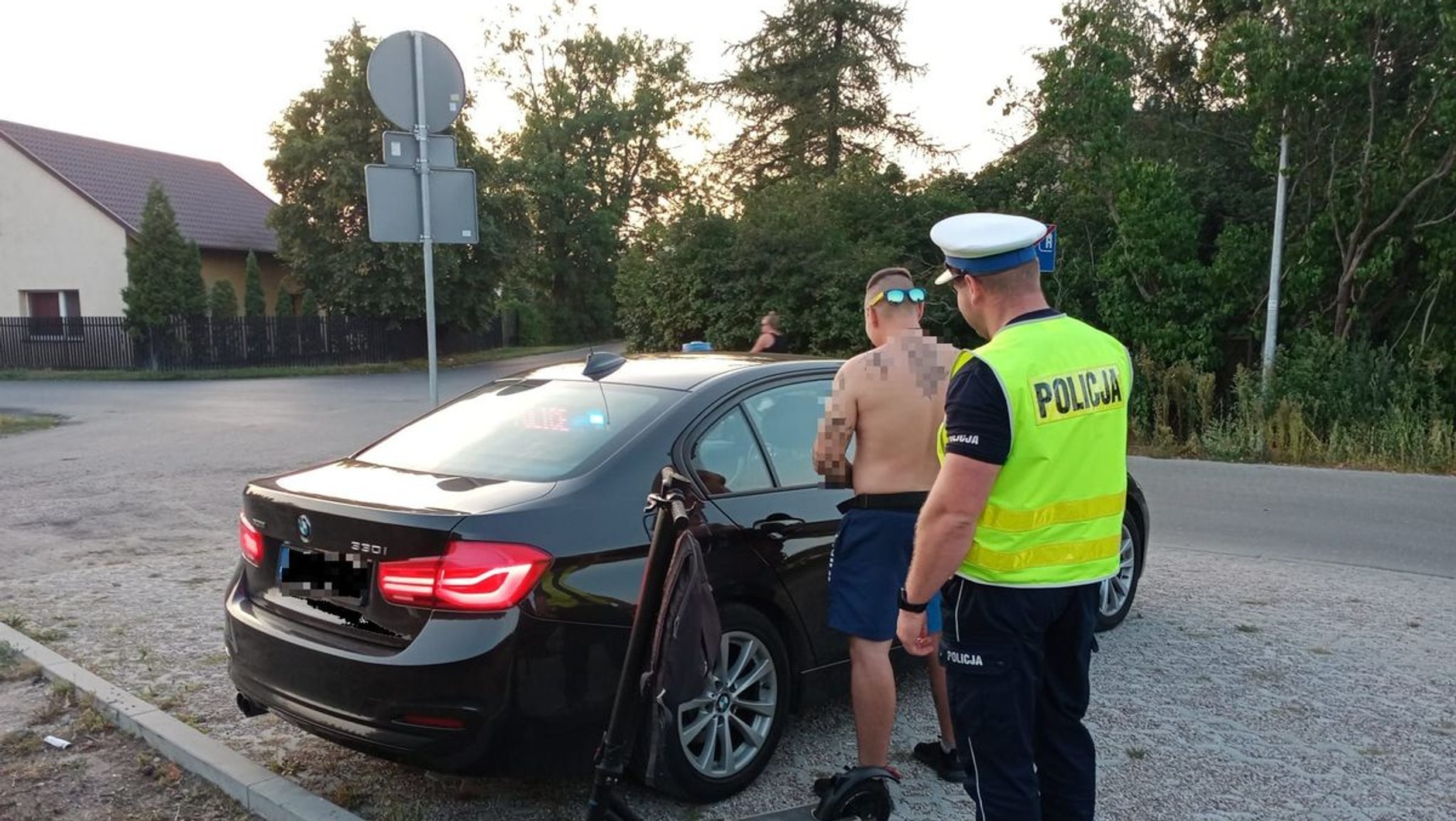 Policjanci nie mają litości dla pijanych na hulajnogach