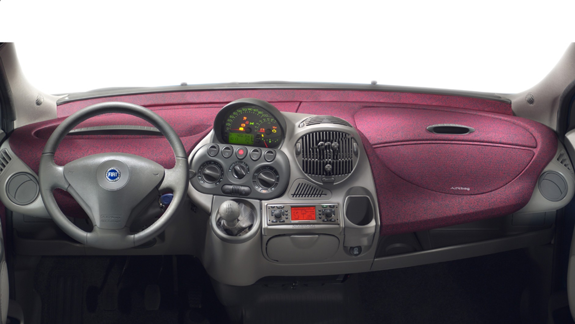 Fiat Multipla - wnętrze