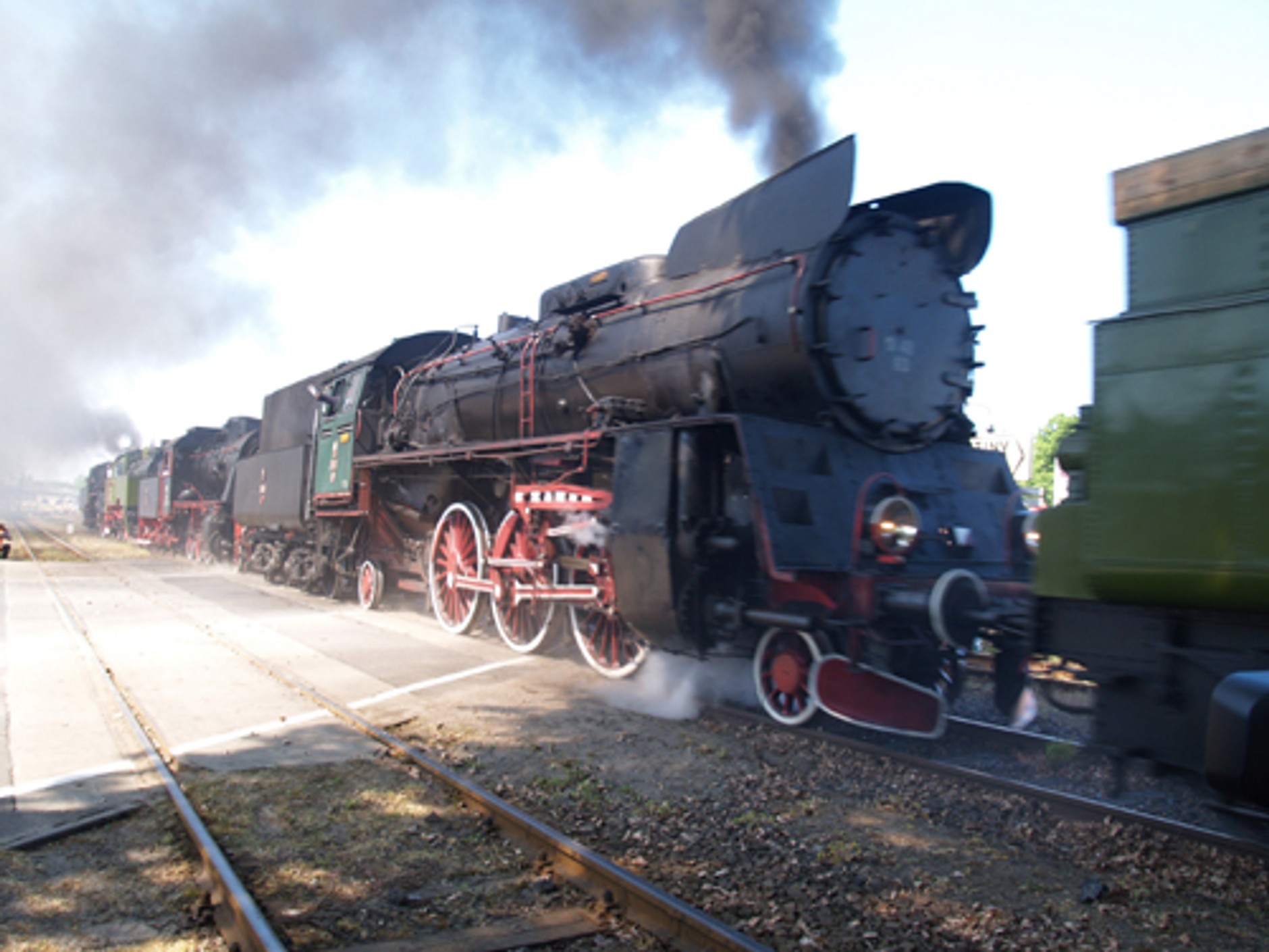 Parowozownia w Wolsztynie  - Czyli parada parowozów