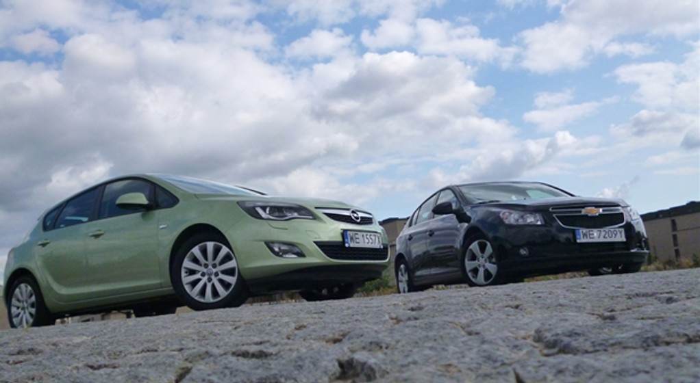 Opel Astra vs Chevrolet Cruze - Czy uczeń przerósł mistrza?