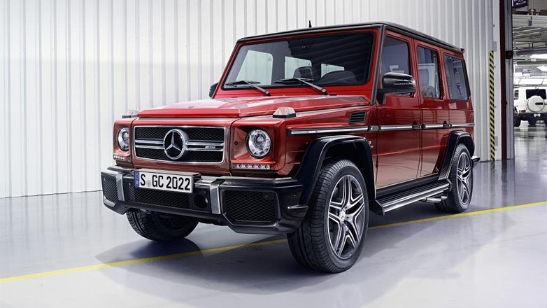 Klasa G Crazy Colors w Stacji Mercedes