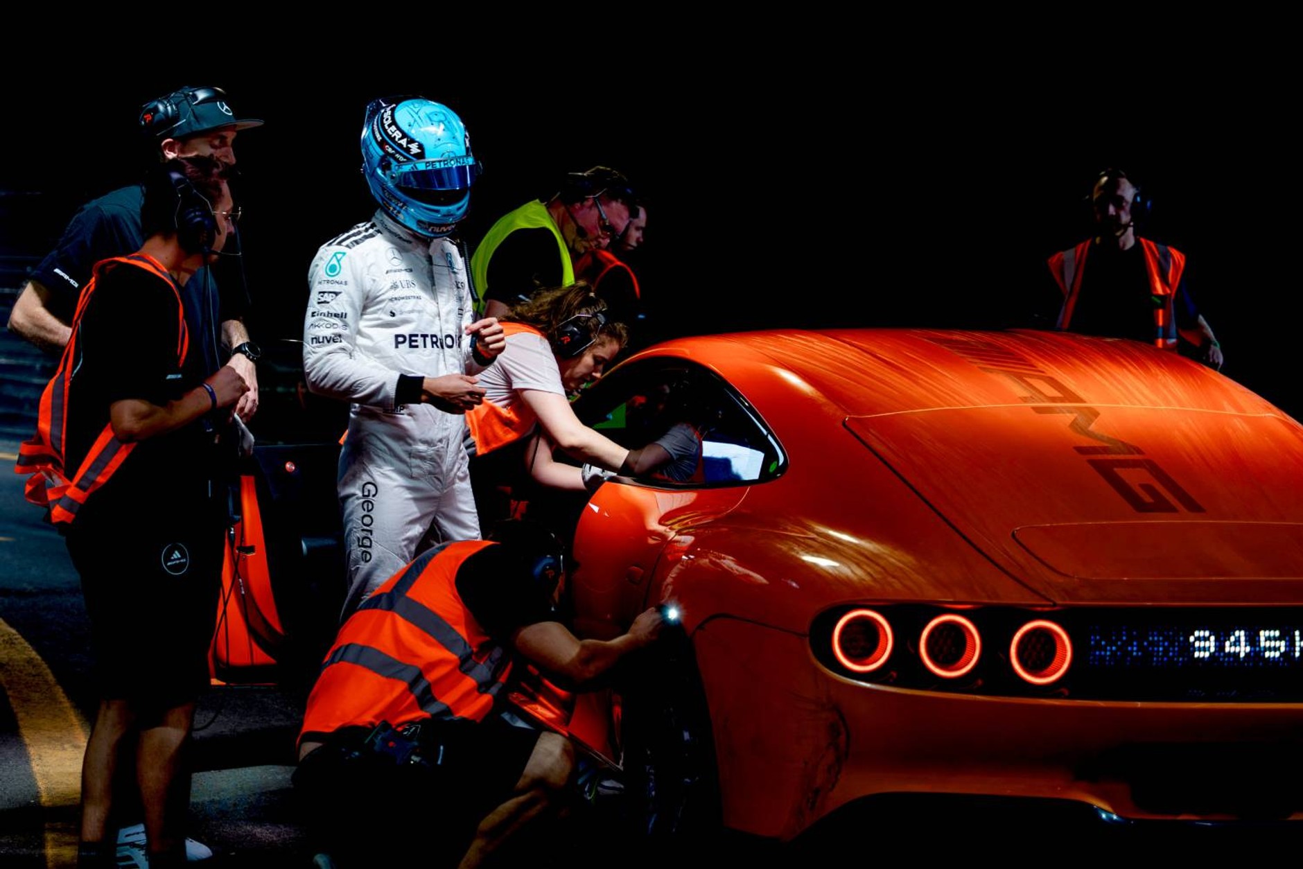 CONCEPT AMG GT XX na torze Nardo