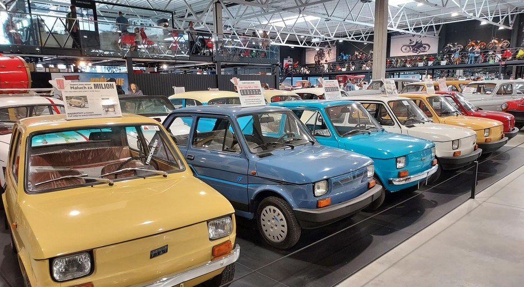 Maluchy w Muzeum Vena w Oławie