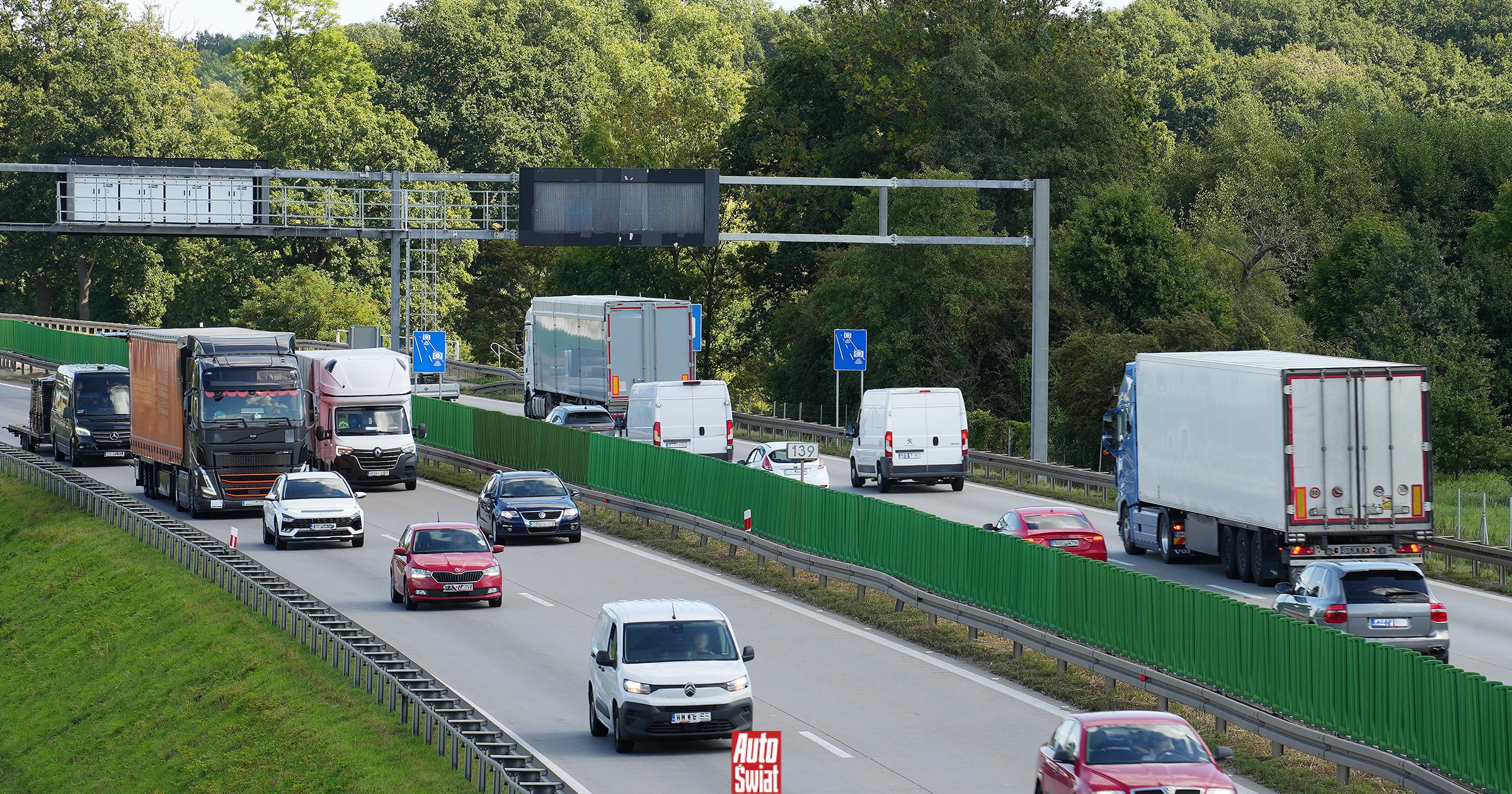 Nowy odcinkowy pomiar prędkości na autostradzie. Ruszył punktualnie o 12.00