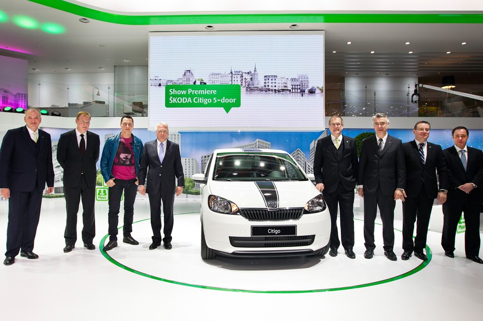 Skoda Citigo 5d w rytmie techno