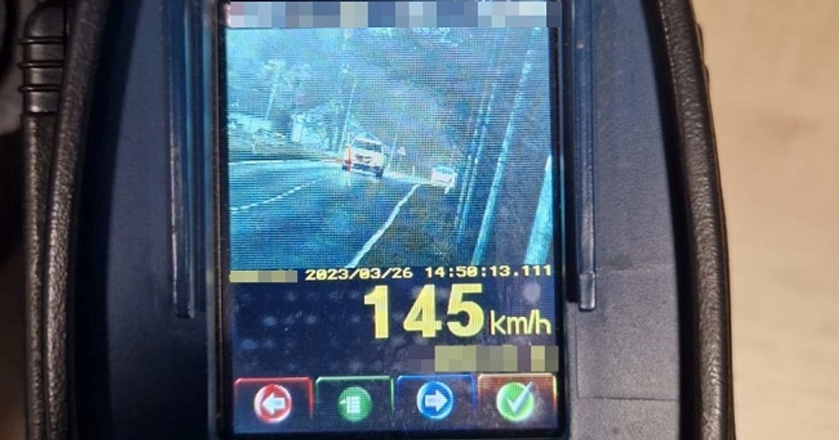 Kierowca BMW całkowicie zignorował ograniczenie prędkości