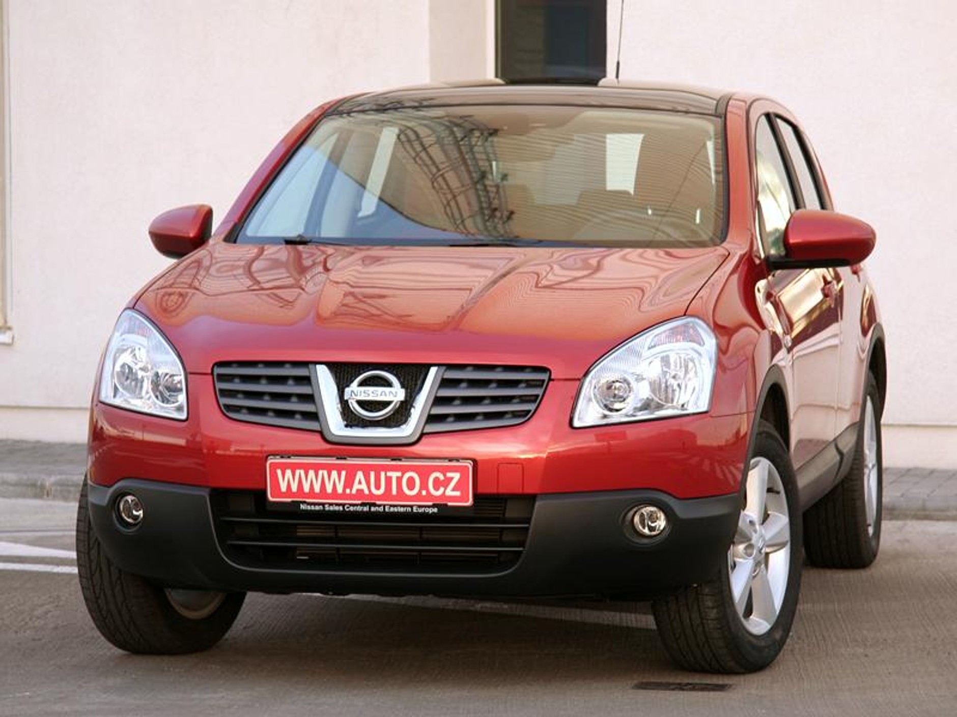 Nissan Qashqai z preserii w Pradze!