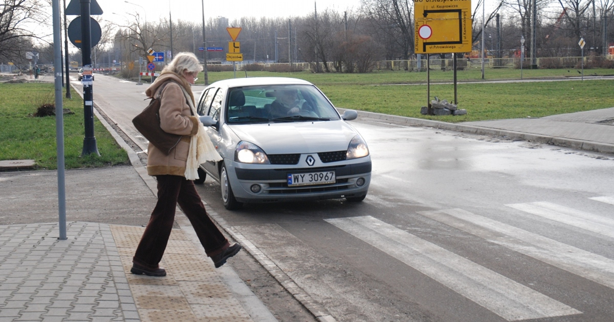 Uwaga na pieszych!