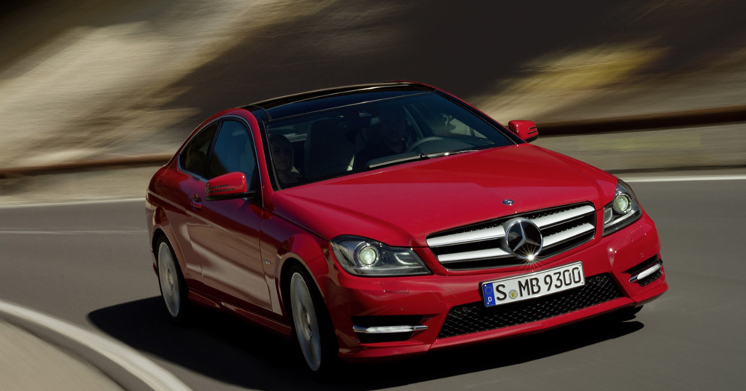 Mercedes C coupe to najpiękniejsza strona klasy C