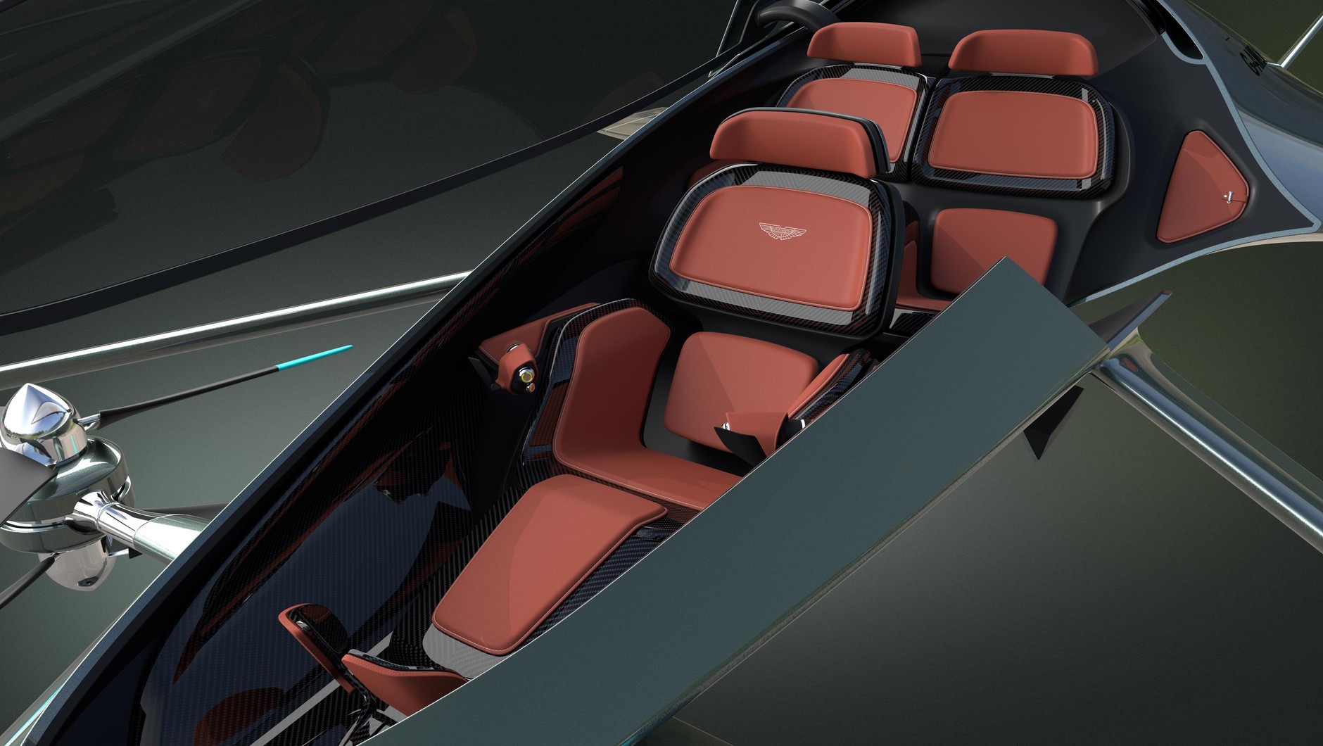 Volante Vision Concept - miejsce dla trzech pasażerów