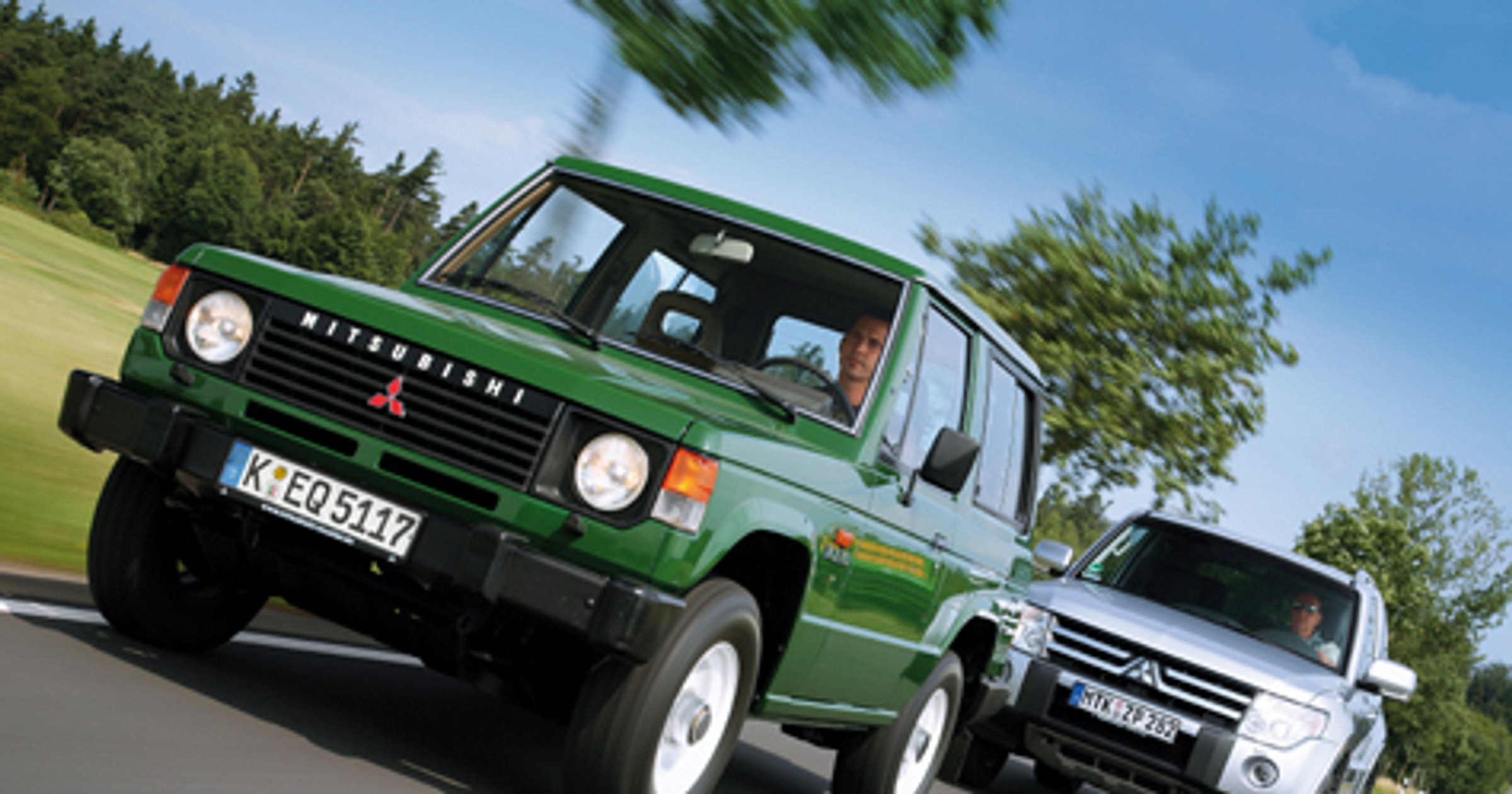 Mitsubishi Pajero - Volkswagen z... Japonii!