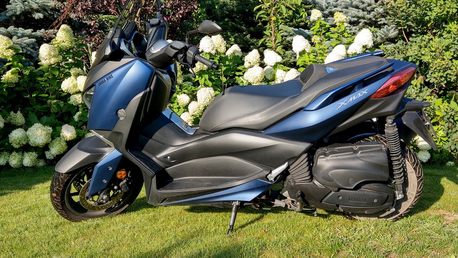 Sportowe rysy skutera Yamaha Xmax 400 znajdą wielu zwolenników