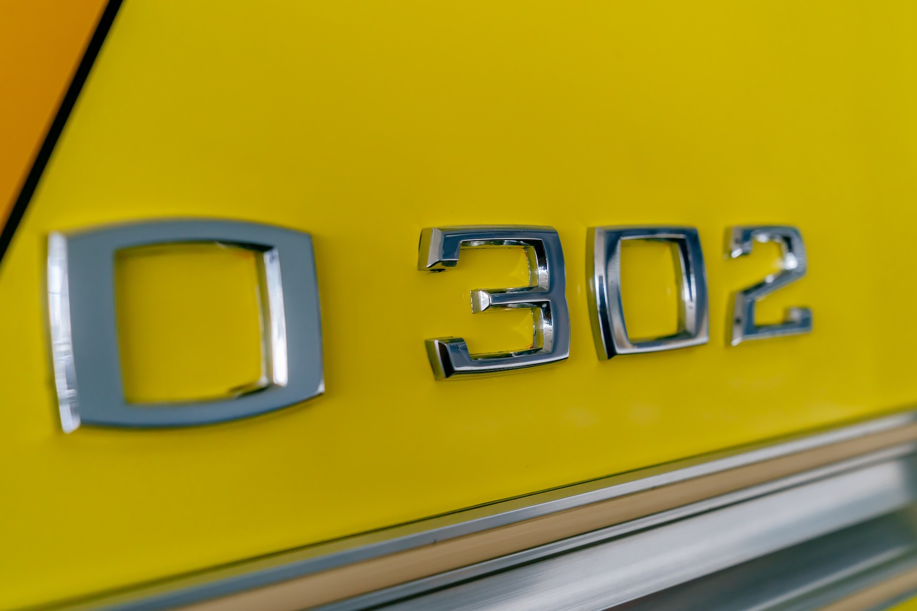 Mercedes O 302 – mundialowy model autokaru w RFN, 1974. Oznaczenie typoszeregu pojazdu