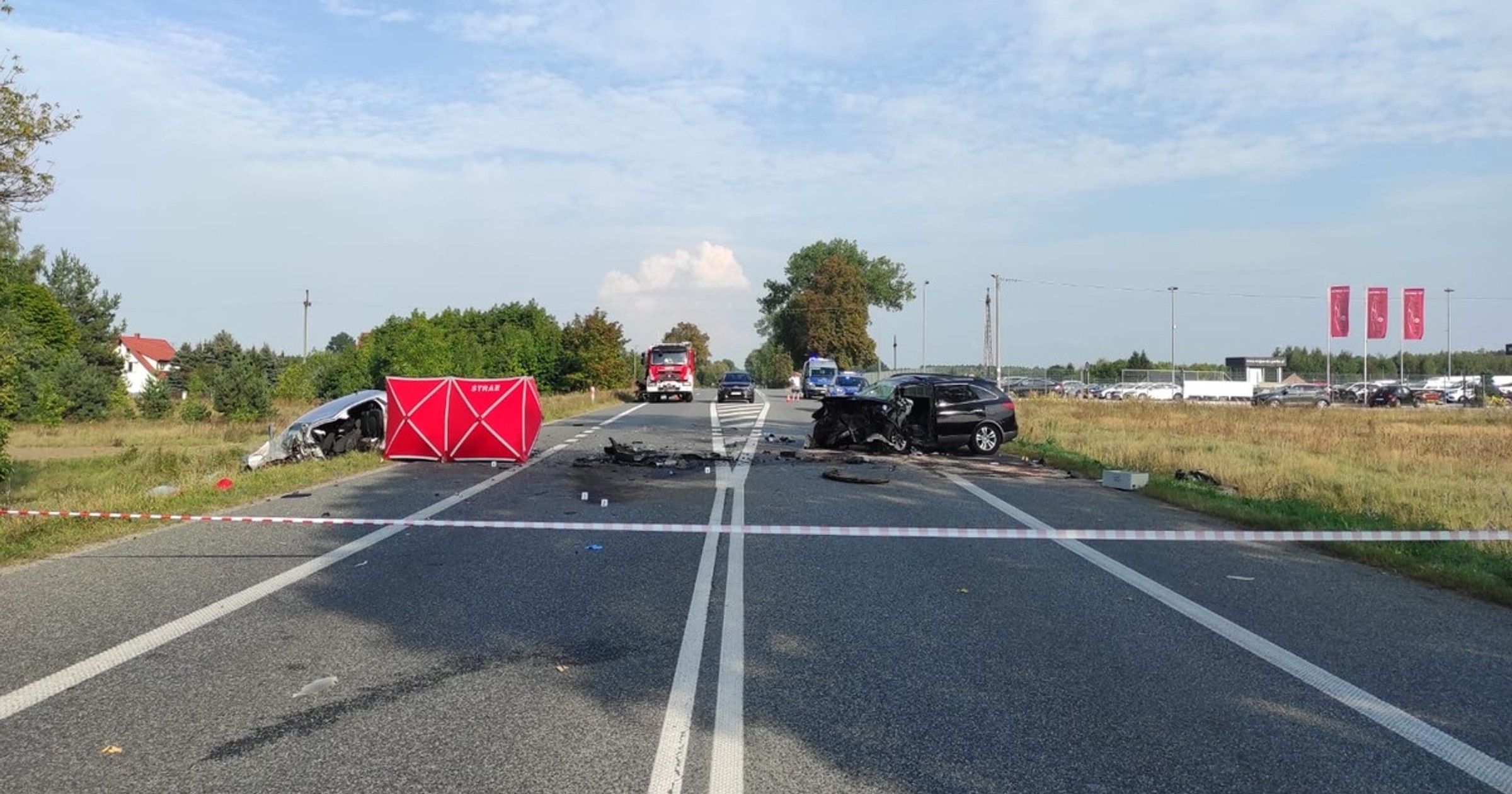 Tragiczny wypadek w Sionnej. Nie żyje 34-letnia kobieta
