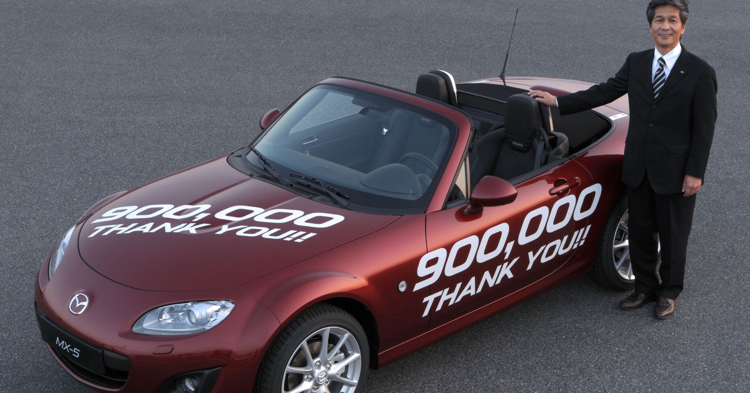 Mazda MX-5 z nowym rekordem Guinnessa