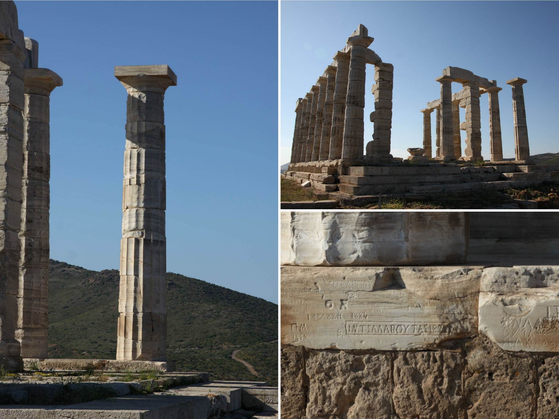 Świątynia Posejdona jest jednym z najpilniej strzeżonych miejsc w Grecji.