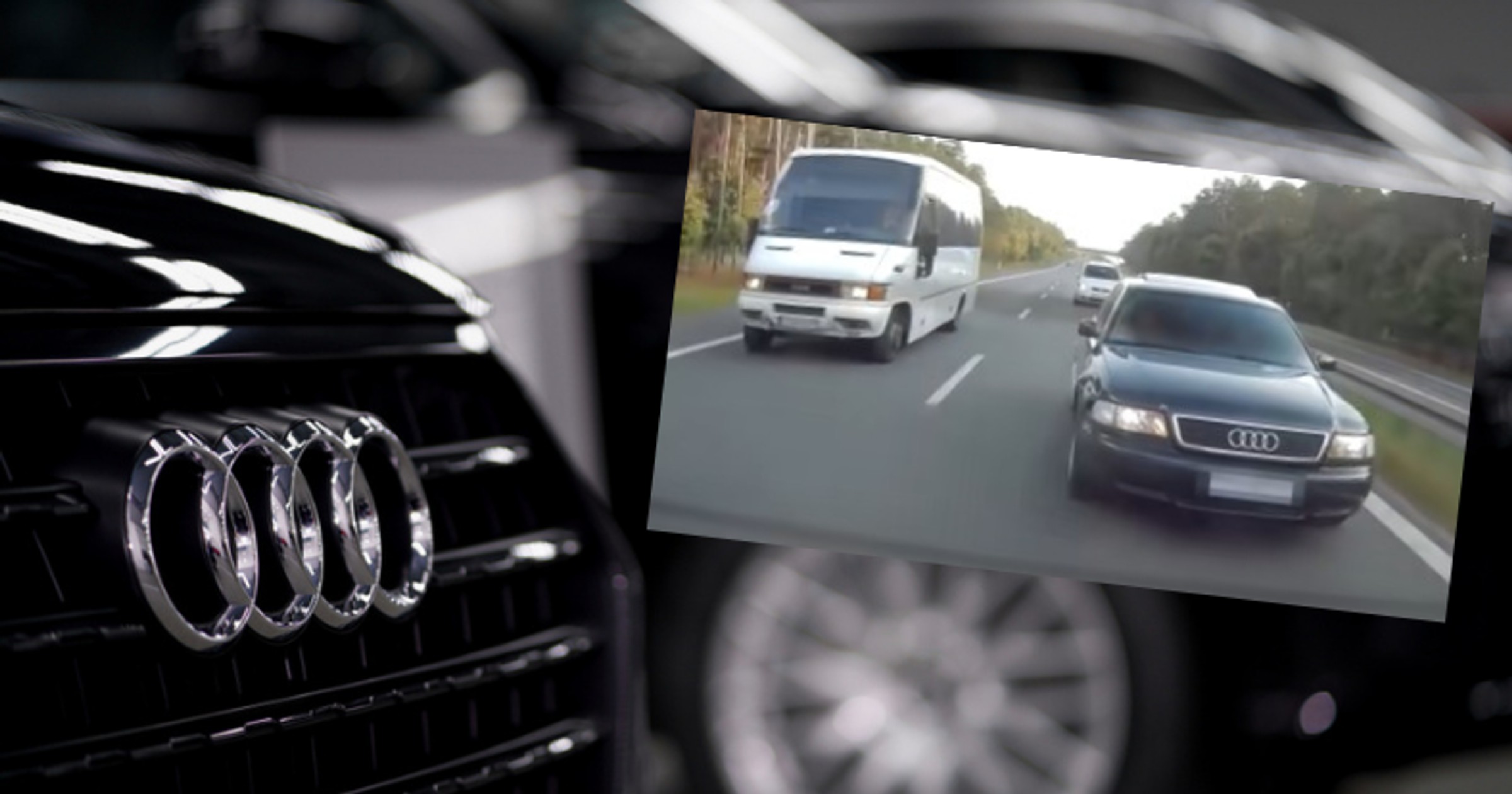 Kierowca Audi złamał kilkanaście przepisów ruchu drogowego