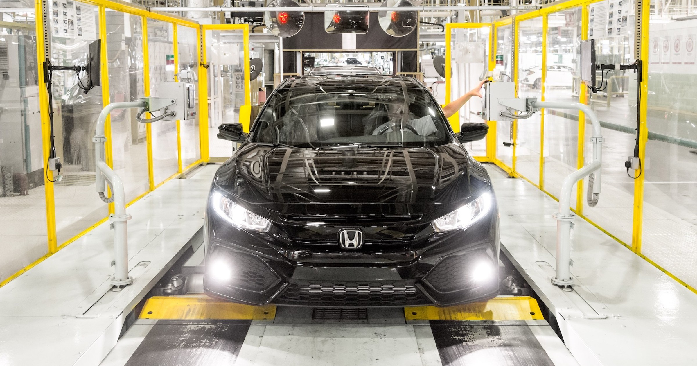 Produkcja Hondy Civic X w Swindon