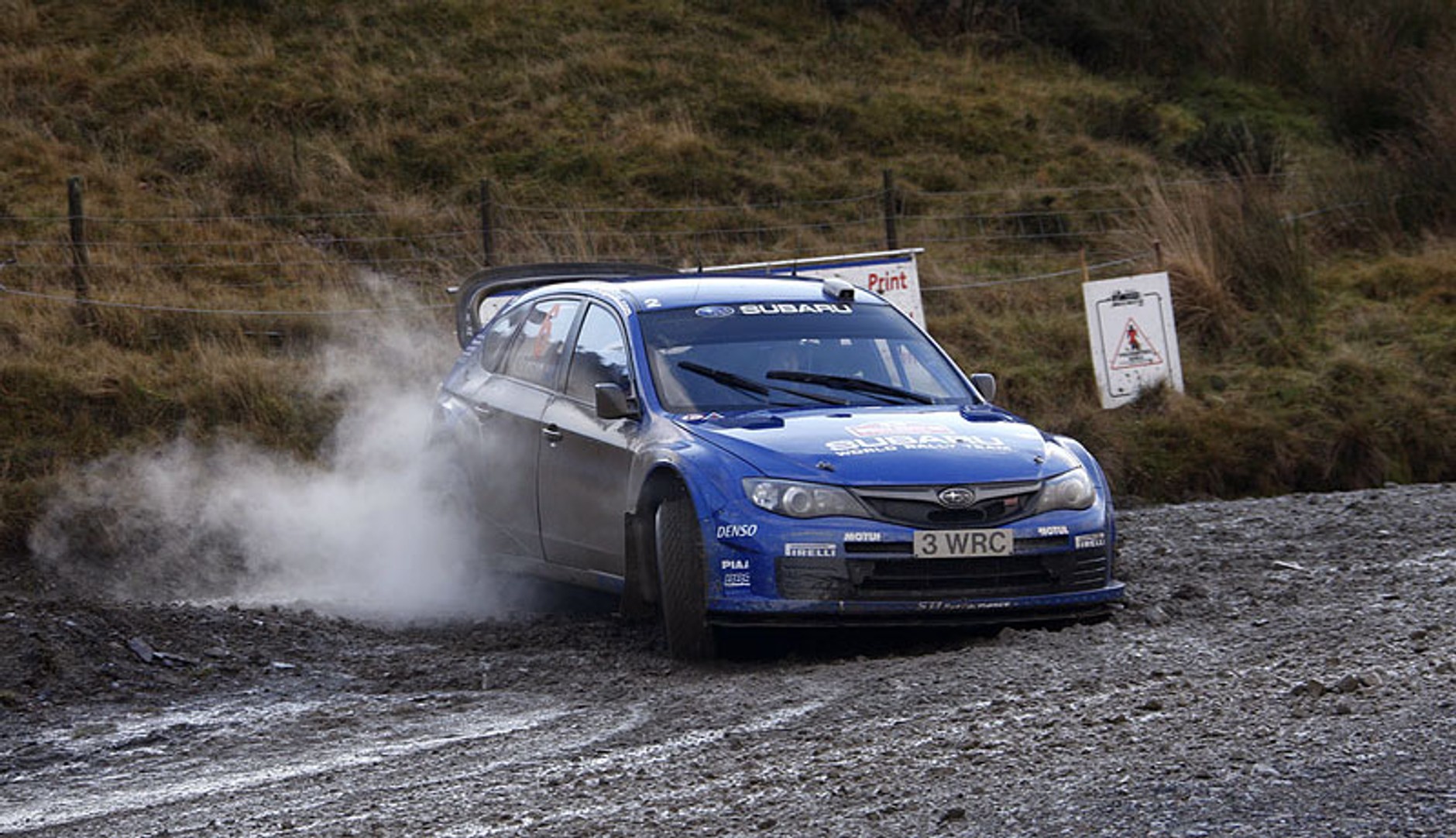 Rajd Wielkiej Brytanii 2008: fotogaleria Rallyworld©Willy Weyens