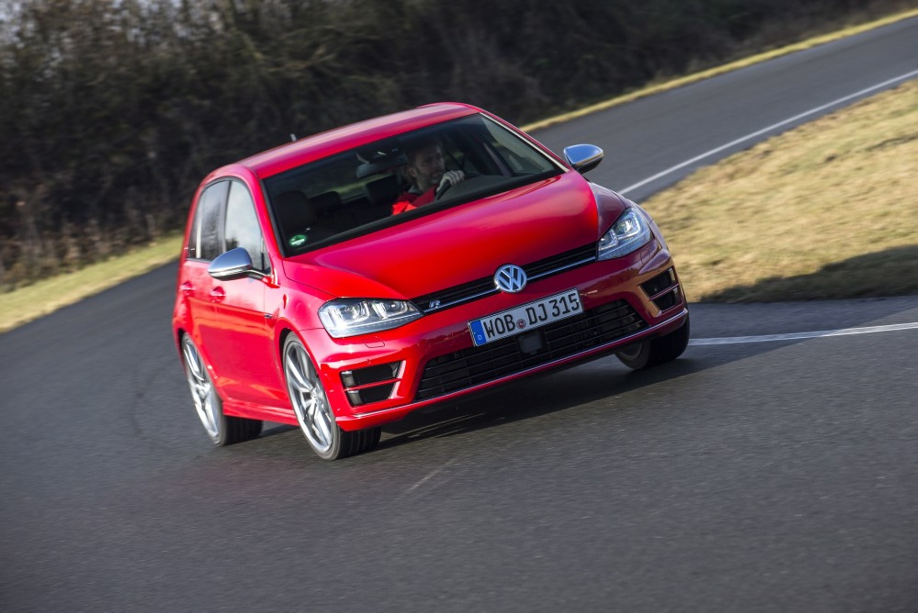 VW Golf R 4Motion, jazda