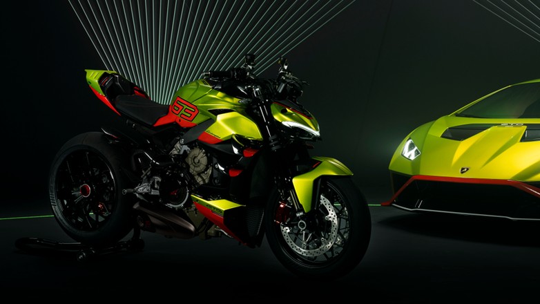 Limitowane Ducati Streetfighter V4 Lamborghini