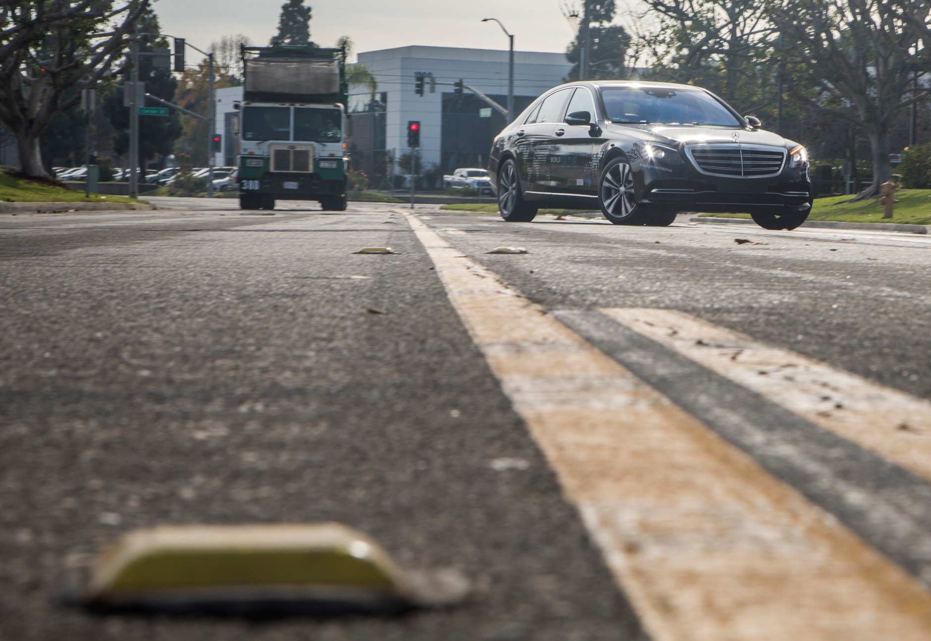 Mercedes S Autonomiczny