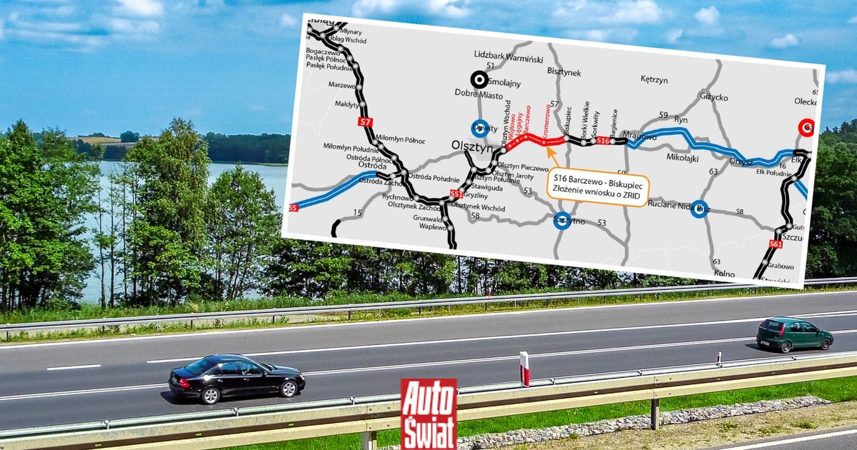 Nowa droga ekspresowa połączy zapomniany region Polski z S7 i S19. Wniosek o ZRID dla S16