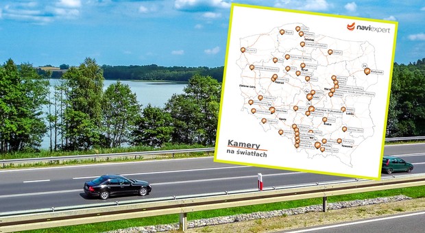 Mamy wielką listę i mapę punktów, gdzie system RL wlepia 15 pkt karnych mandatu. Z automatu