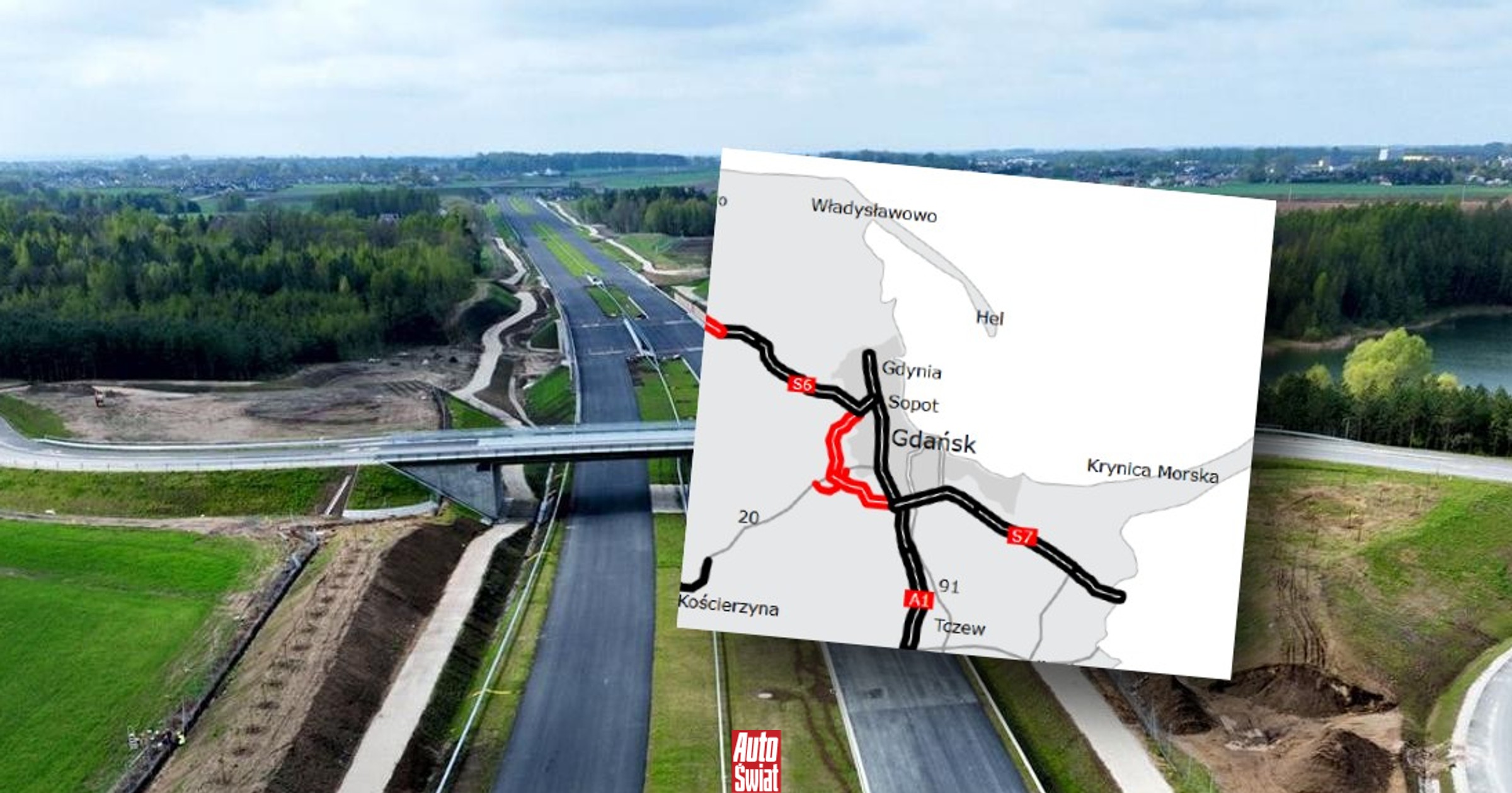 Trzy tygodnie zmian na obwodnicy Trójmiasta (OMT). Kierowcy muszą zagryźć zęby