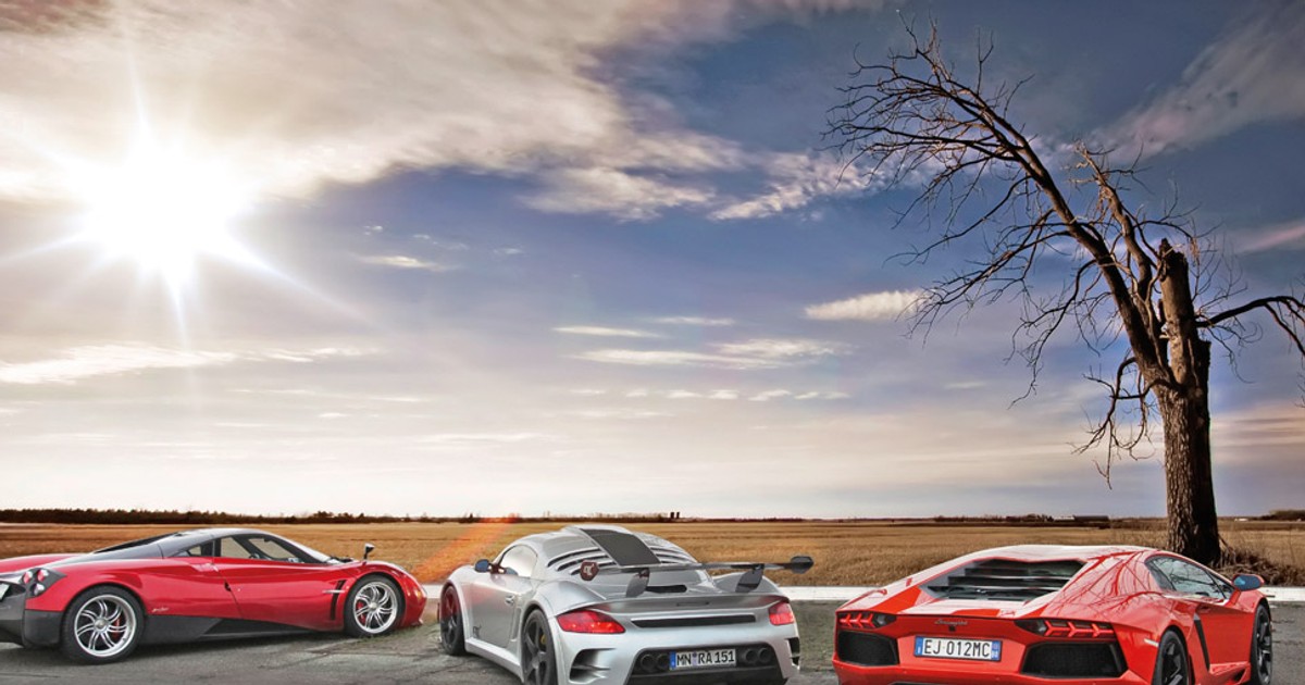 Ruf, Pagani, Lamborghini i Ferrari: moc jest z nami!