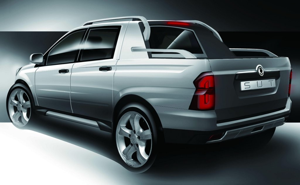 Ssang Yong Sut 1 Concept – Actyon Sports na nowo