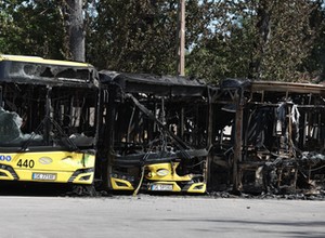W Bytomiu spłonęło 10 autobusów. Biegły wydał opinię: "podpalenie"