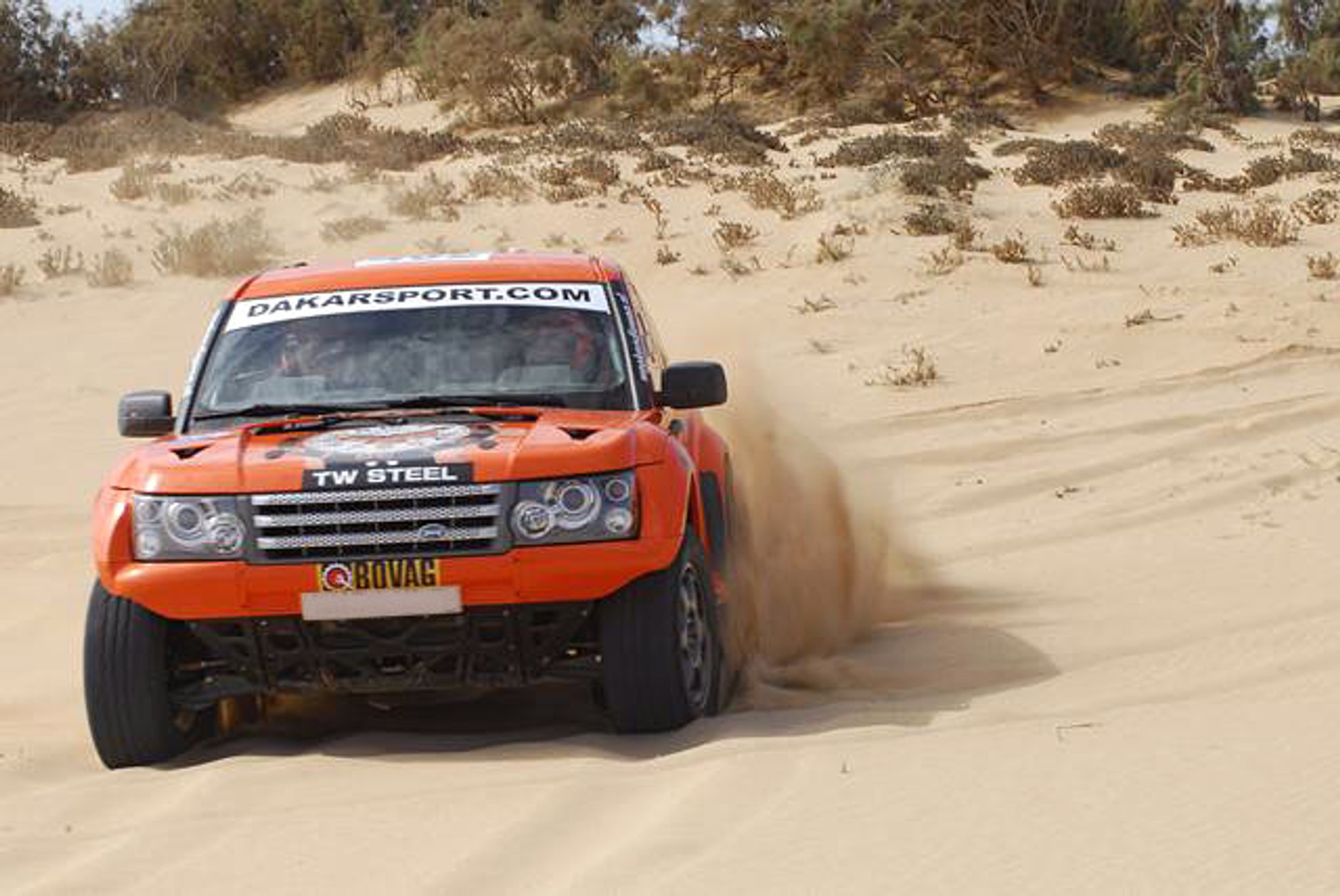 Rajd Dakar 2008: Bowler Nemesis - brytyjski specjalista od terenu