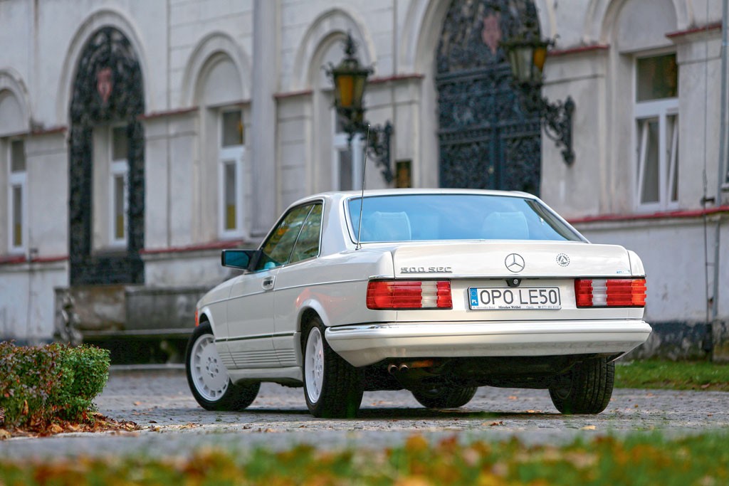Mercedes 500 SEC Lorinser - samochód niemal idealny