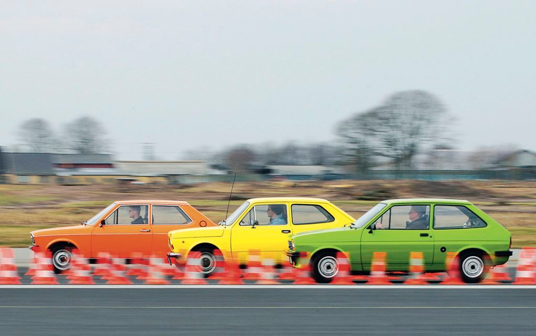 Ford Fiesta, Audi 50, Fiat 127