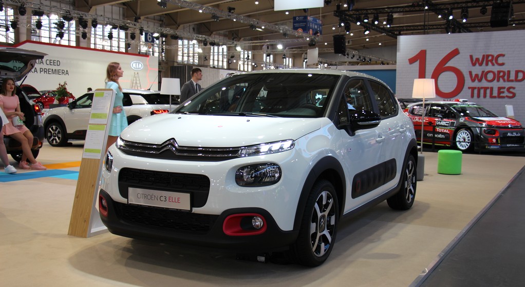 Citroen C3 Elle podczas Poznań Motor Show