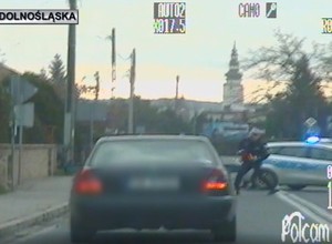 Policyjny pościg za piratem - prawie 20 km szalonej jazdy