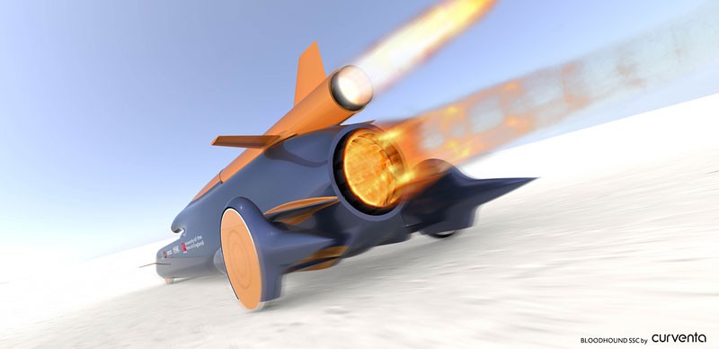 Bloodhound SSC: projekt auta, które pokona 1000 km/h
