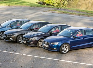 Audi A3 kontra Mazda 3, Mercedes CLA i Opel Astra - Czy sedany dodają prestiżu?