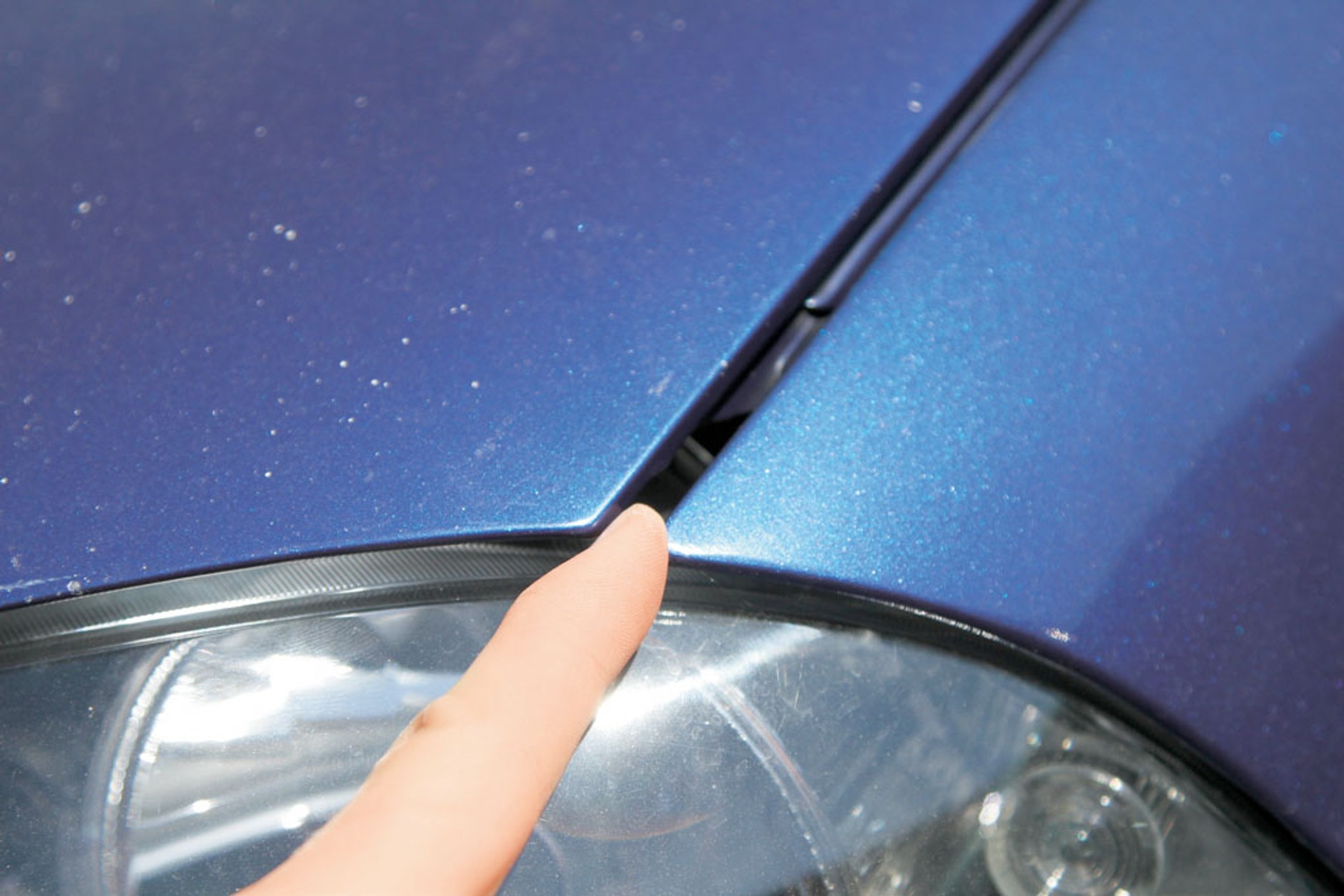 Oględziny samochodu