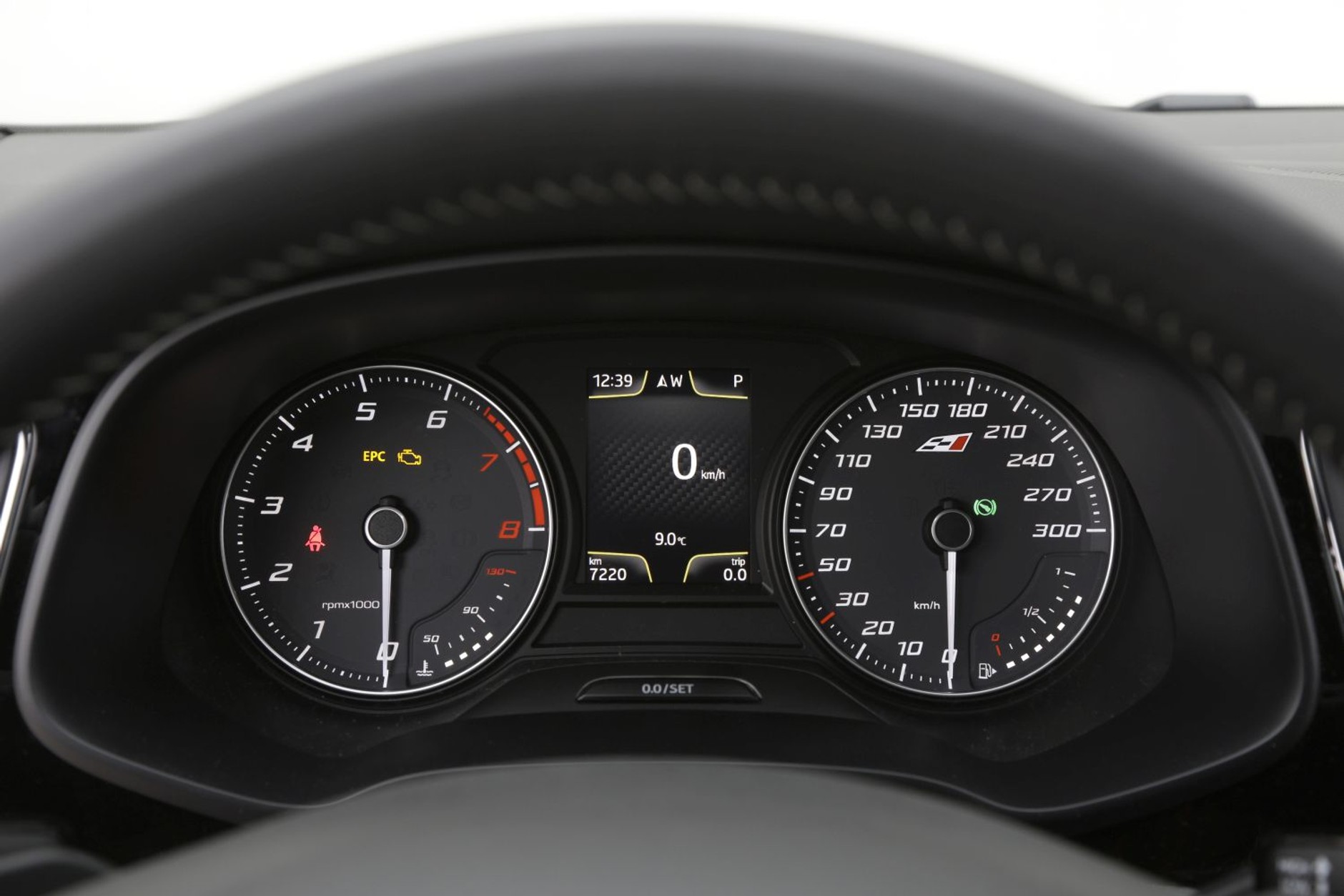 Seat Leon - sportowe zegary