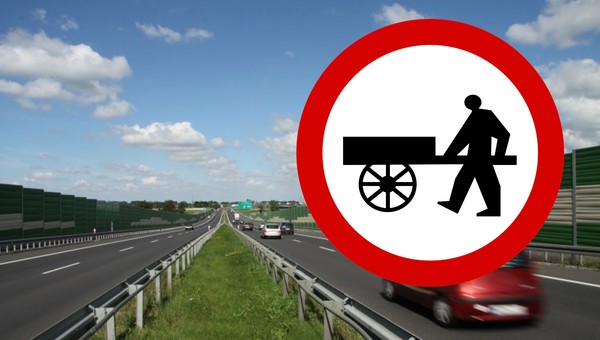 Zakaz wjazdu... czego? Czy wiesz, co mówi znak B-12?