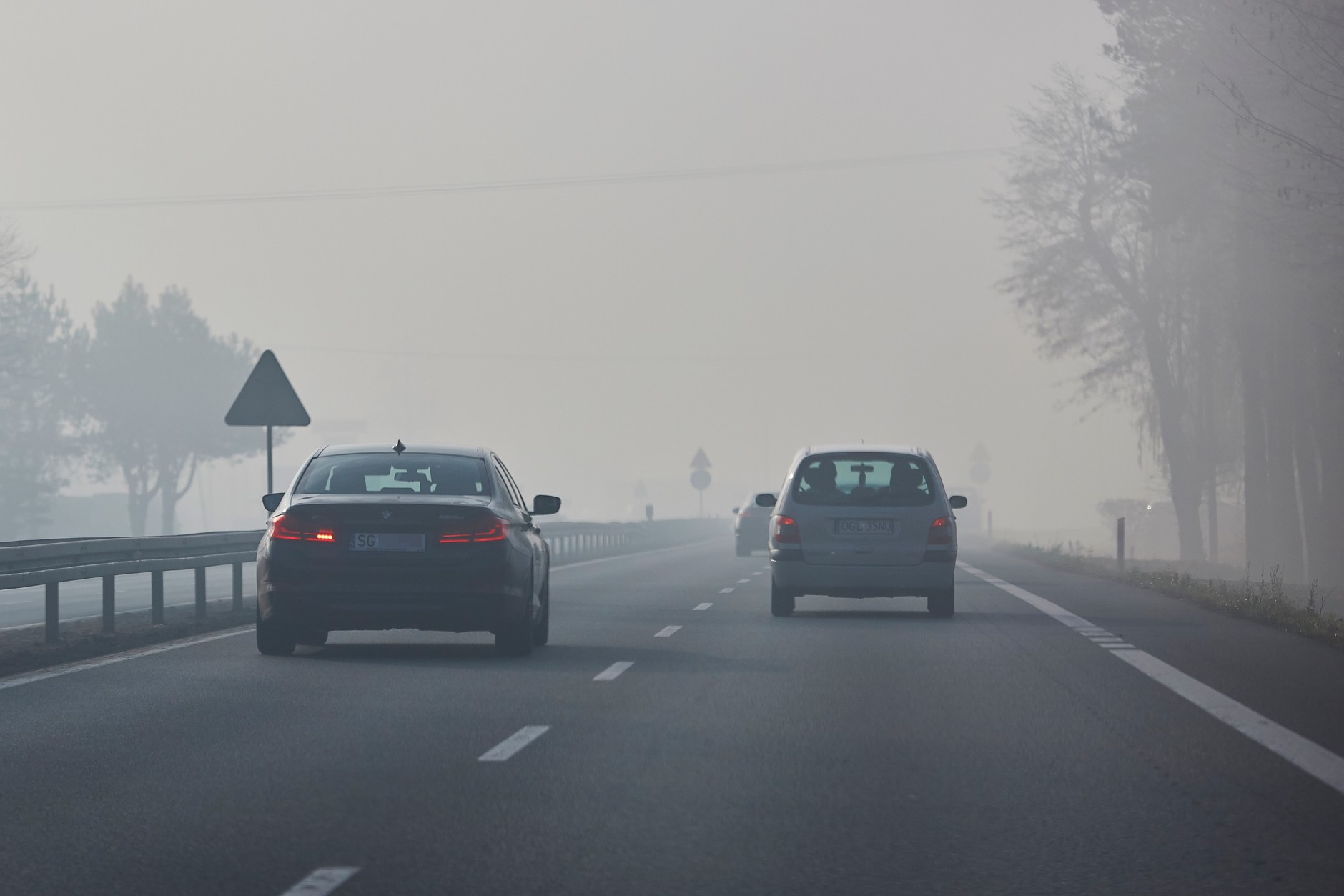 Tylne światła przeciwmgielne