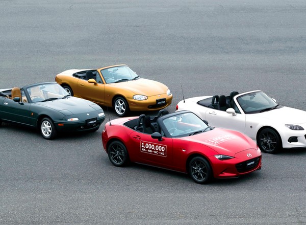 Mazda wyprodukowała 1 mln MX-5